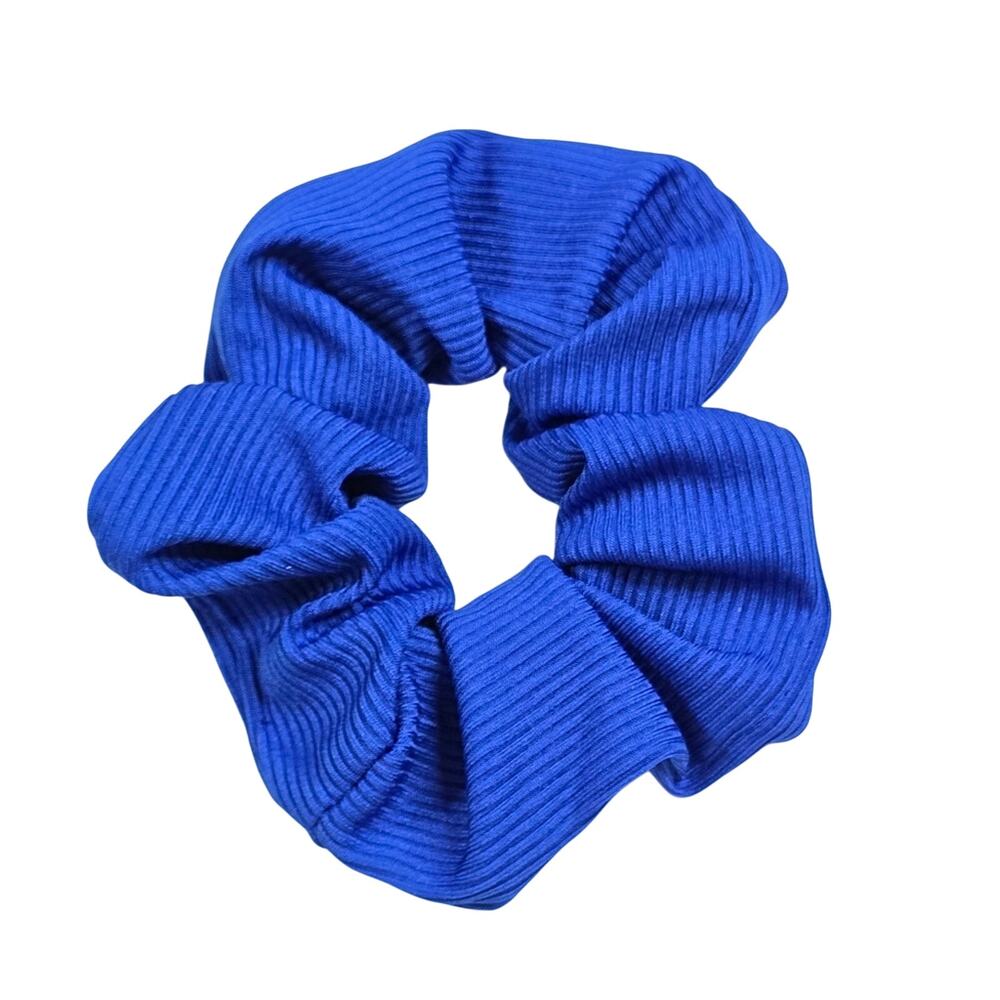 Blue Scrunchie Hair Accessories Tie Hair Band Elastic‎ Stretch Handmade SB28